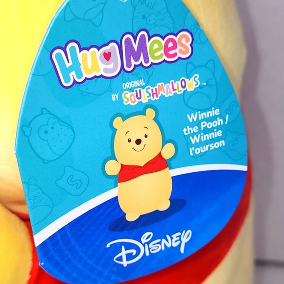 WINNIE THE POOH 🍯 HugMee Disney X Original Squishmallow by Kelly Toy ☆ NWT ☆ - Picture 4 of 9